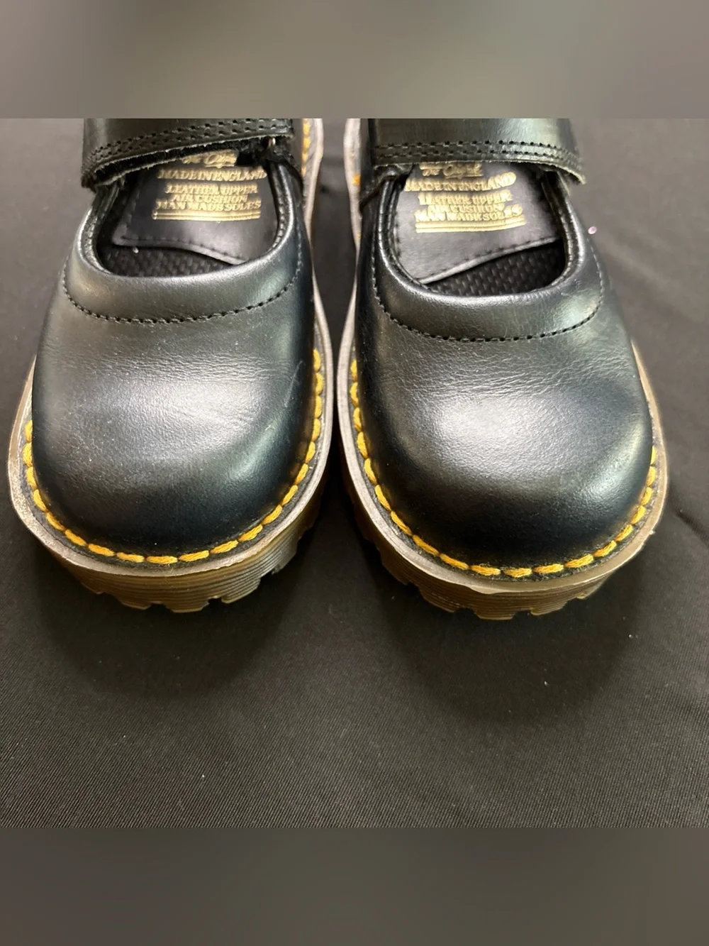 Kids NWO tags  Dr. Martens Mary Jane Shoes Strap Shoes  Black Size US 8 Girls